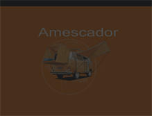 Tablet Screenshot of amescador.nl